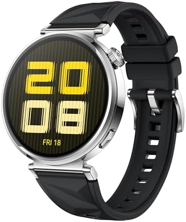 Huawei Watch GT 5 41mm Smartwatch, Up to 7 Days Battery Life, iOS & Android Compatible,Built in Maps, Pro-Level Sports Call&Message Reply (Black)
