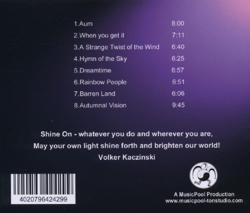 Shine On, Audio-CD