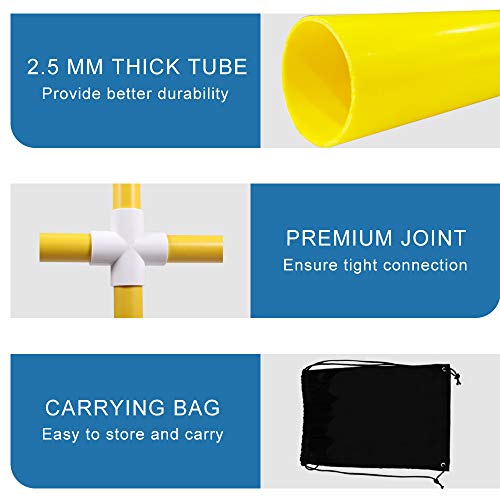 Ottaro Giant Tic Tac Toe Game Outdoor Indoor For Family, Outdoor Bean Bag Toss Game For Adults And Kids(3Ft X 3Ft) #TOP1