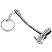 VNFLY Axe Keychain Hammer Keychain Hammer Key Ring, Cool Gifts for Men, Husband, Boyfriend