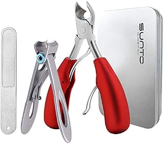 Thick Toenail Clippers, Large Nail Clippers for Podiatrist/Ingrown/Thick/Professional/Men/Seniors Toenail and Nail Surgical Grade