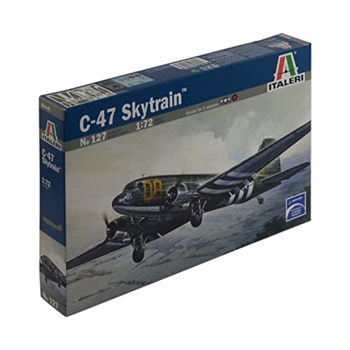 Maquette d'avion C-47 Skytrain Italeri échelle 1:72 pour projet de diorama