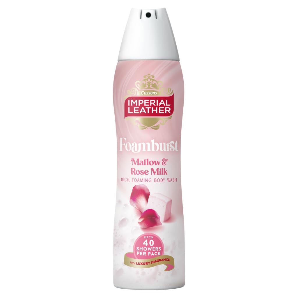 IMPERIAL LEATHER FOAMBURST 200ml - PAMPERING 1's