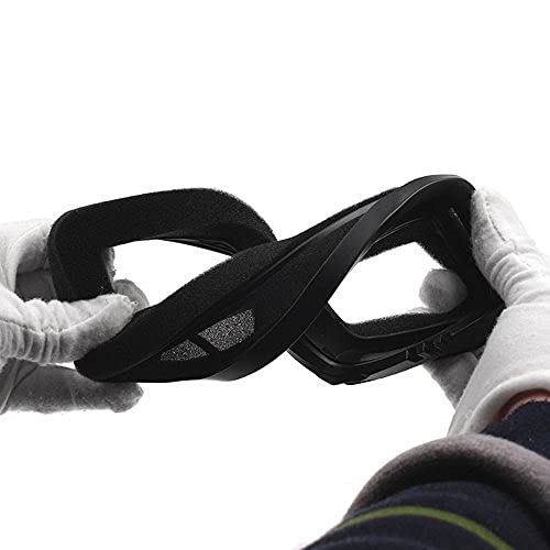 Zjnuo Motorcycle Helmet Goggles With Removable Face Mask, Atv Dirt Bike Motocross Eyewear Riding Offroad Goggles (Grey) #TOP6