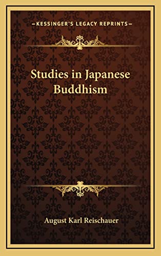 Studies in Japanese Buddhism