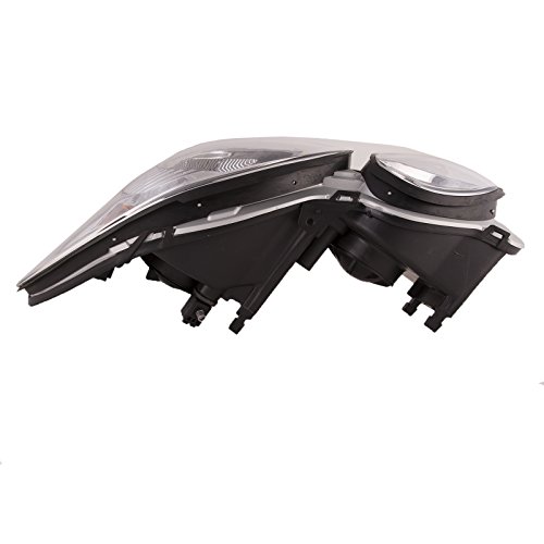 Headlightsdepot Chrome Housing Halogen Headlight Compatible With Buick Lacrosse 2005-2008 Includes Right Passenger Side Headlamp #TOP4