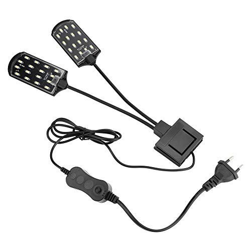 Lumière LED D'aquarium, Lampe pour aquarium à LED avec clip lampe économie d'énergie 15 W