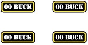 8-Pack 5.56 Ammo Can Stickers - Molon Labe Bullet Type 2 Vinyl Decals (Made In USA)