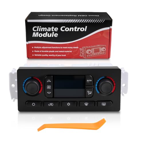 599-211XD Front A/C Heater Climate Control Module Panel Compatible with