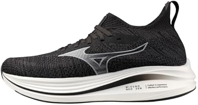 Mizuno Men's Neo Zen Running Shoe | Neutral Road-Trail Runner | Black Sand-Quiet Shade | US Mens 9.5