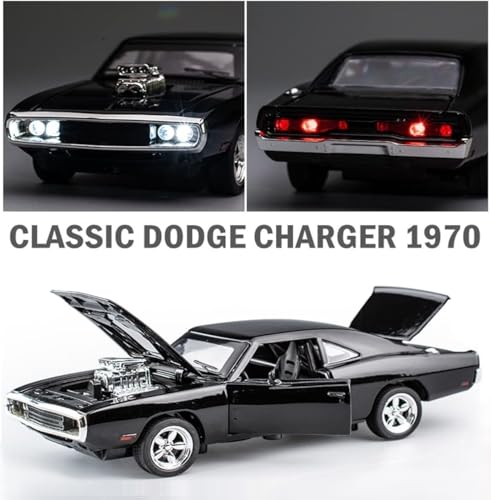 Image of Fast & Furious 7 Model Cars Sports Car 1:32 Exclusive Alloy Metal Diecast Metal Pullback Toy Cars with Openable Door & Light Music Toys for Kids