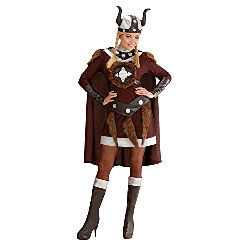 W WIDMANN MILANO Party Fashion - Disfraz de Vikingo, Vestido, Luchador, Bárbaro, Disfraces de Carnaval