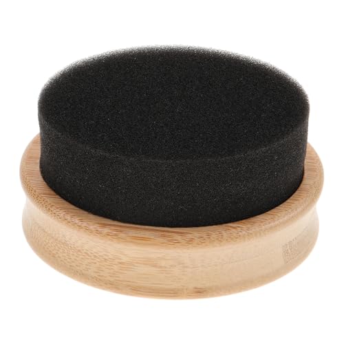 BUTIFULSIC Cutting Board Oil Wax Applicator Wooden Sponge Brush for Oil Application Kitchen Utensils Smooth Lightweight Design for Countertops and Chef Kitchens