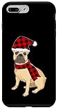 iPhone 7 Plus/8 Plus French Bulldog Buffalo Plaid Frenchie Dog Lover Christmas Case