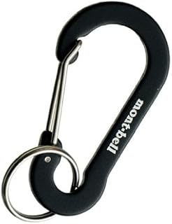 モンベル(mont‐bell) キーカラビナフラットナスカン6 ブラック BK 1124337