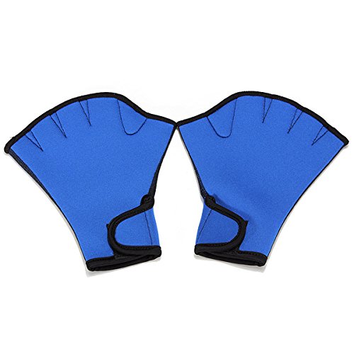 Fingerness rękawice pływackie żaba parciana rękawiczki fitness trening rękawice - L & czarne