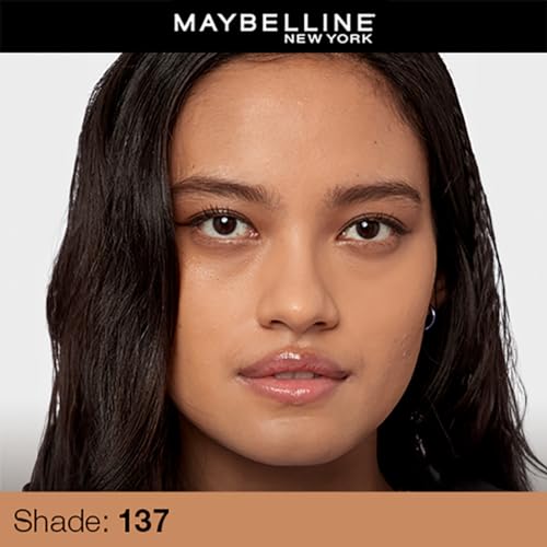 Image of Maybelline New York Fit Me Matte + Poreless Liquid Foundation, 137 (Pack of 2)