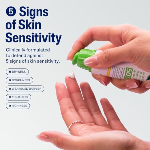 Cetaphil Daily Facial Moisturizer with sunscreen SPF 50+, 1.7 oz