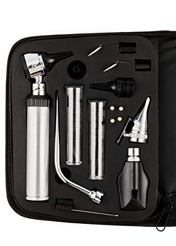 ZetaLife Diagnostic Set - Ear, Nose and Throat Exam Kit - Great for Medical Students! (Classic) (Not for Professional Use)