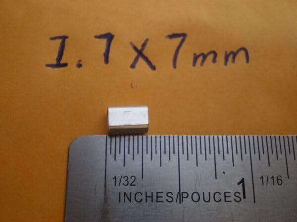 200 PCS. WIRE LEADER OVAL ALUMINUM CRIMP SLEEVES 250 LBS. TEST 1.7X7MM .067 ID. for Toothy Critters, Rigging Baits and Lures for Saltwater & Freshwater.…