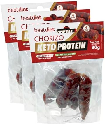 Keto Protein Bestdiet - Chorizo Stick Bajo en Grasa Keto - Snack ...