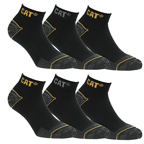 CAT 6 Pairs Caterpillar Men's Works Socks