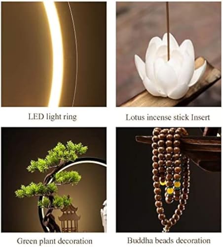 Porte-encens décoratif en céramique, idée cadeau bien-être unique - 3