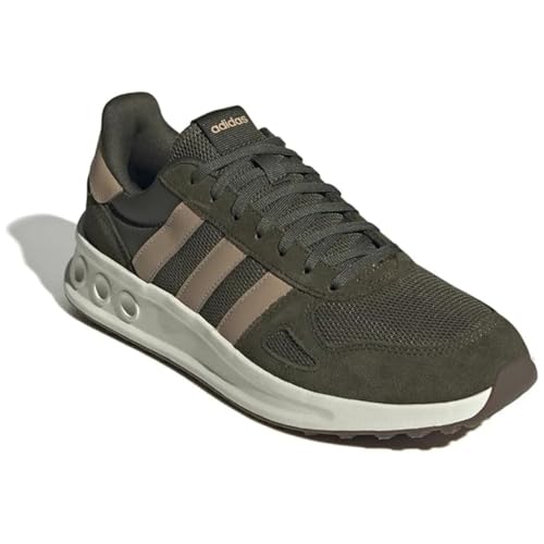 adidas Tenis Run 84 para hombre, Olive Strata Warm Sandstone Night Cargo, 42 EU