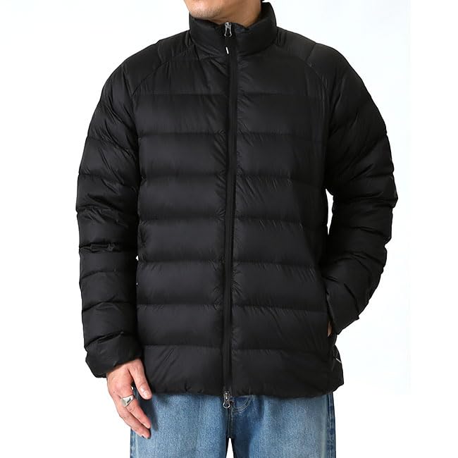 [ピレネックス] ARIAL SC アリアル スタンドカラー ライトダウンジャケットHMY028 黒 ブラック メンズ