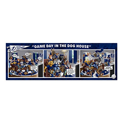 YouTheFan NHL Tampa Bay Lightning Game Day in The Dog House - 1000pc Puzzle by YouTheFan - Image 3