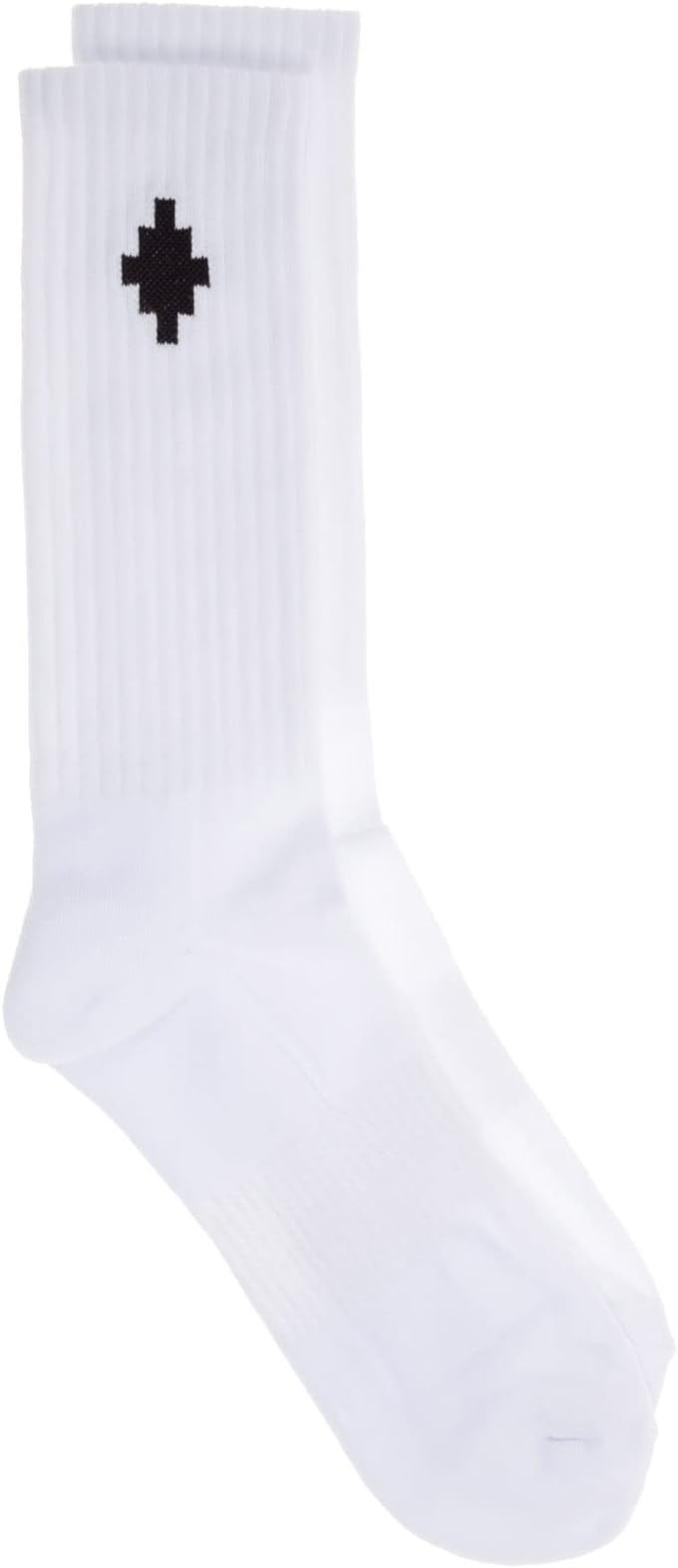 men knee high socks Cross bianco