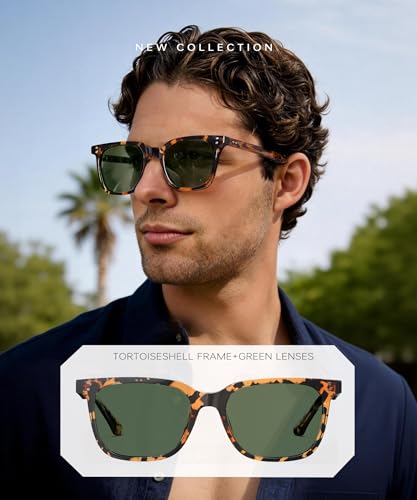 KALIYADI Sunglasses for Small Face Square Polarized Sunglasses UV400 - image 3