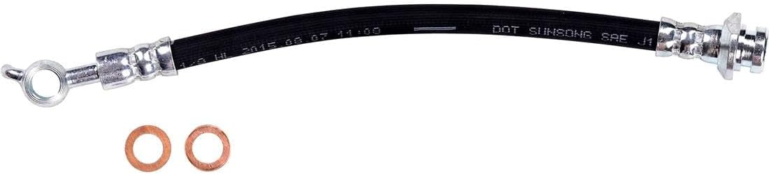Rear Outer Brake Lines Hoses - Automotive Replacement Brake Hoses Kit for Nissan Rogue Select 2.5L 2014 2015, for Nissan X-Trail 2.5L 2008-2013, for Nissan Rogue 2.5L 2008-2017