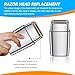 Replacement for Babyliss Pro Foil and Cutter for MetalFX Single Foil and Double Foil Head Shavers FXRF2S FXRF2RG Silver