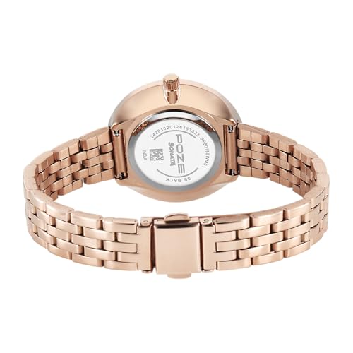 Image of Sonata Poze 9 with Quartz Analog Watch for Women