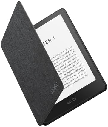 Amazon Kindle Paperwhite and Amazon Kindle Colorsoft Case, Lightweight and Water-Safe, Foldable Protective Cover – Fabric - View 5