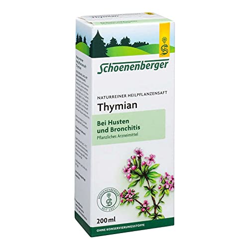 Schoenenberger Naturreiner Heilpflanzensaft Thymian 200 ml