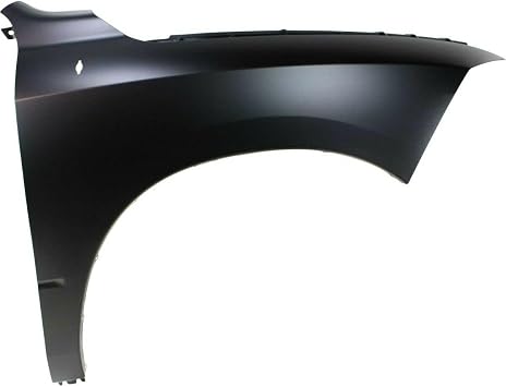 Quarter Panel Front Right Passenger Side Primed Steel with Emblem Provision without Molding Holes for Dodge for Ram 1500/2500/3500 for Ram for 1500 Classic