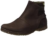 Material der Sohle: Gummi El Naturalista Damen Angkor Kurzschaft Stiefel, Braun (Brown Brown), 40 EU