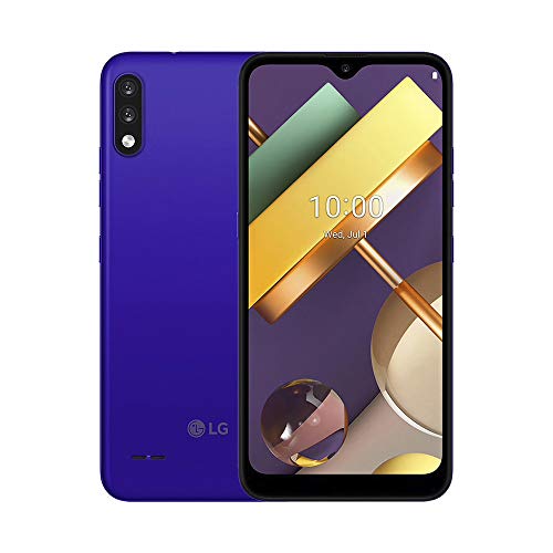Best Quality 🔥 LG K22+ 4G LTE Unlocked GSM (At&T/Tmobile/Cricket/Mint) Latin 64GB 3GB Ram 6.2" Android 10 (Blue)
