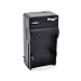 Progo Rapid AC/DC Travel Charger with Fold-In Wall Plug and Car, EU Adapters for Nikon EN-EL14 Battery