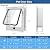 CEESC Extra Large Cat Door (Outer Size 11.6" x 9.8"), Rotary 4 Way Locking Cat Door for Interior Exterior Doors, Weatherproof Pet Door for Cat & Doggie with Circumference < 24.8",Upgraded Version