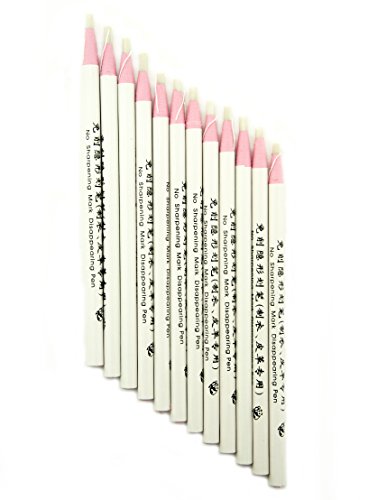 Crayon pour tissu auto-fading effaçable HAND sans affûtage en pack de 12