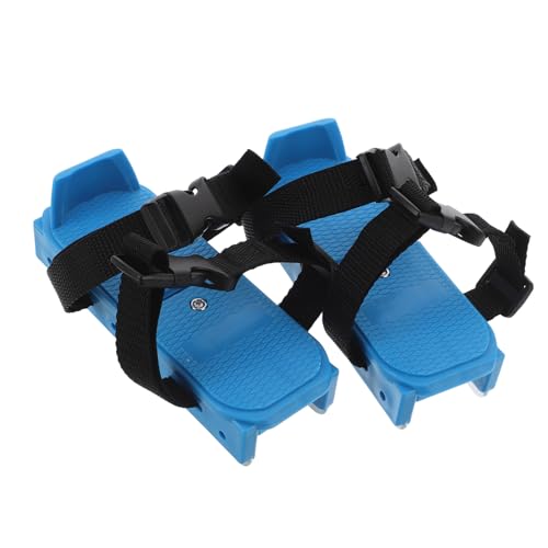 Baluue Botas de Esquí para Impermeables Azul Talla Única Soporte Ajustable para Principiantes en Patinaje y Esquí al Aire Libre Ideales para Nieve y Hielo Calzado Calentito y