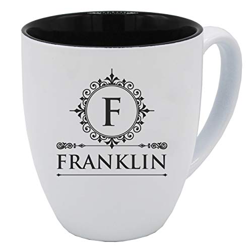 Custom Engraved Coffee Latte Mug - Personalized Coffee Cup (White) #TOP4