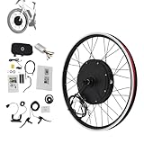 Rendimiento estable: este kit de conversión de bicicleta eléctrica está equipado con un potente controlador que actúa como el 