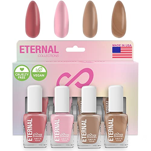 Eternal Nude Rose Nail Polish Set 