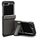 Produktbild Spigen Tough Armor Pro Hülle Kompatibel mit Samsung Galaxy Z Flip 6 -Gunmetal [Scharnierschutz] [Ständer]