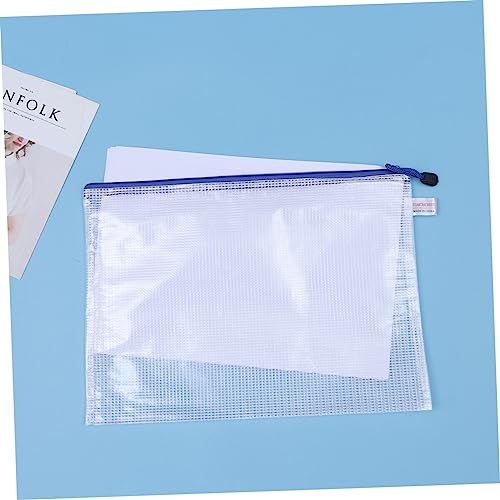 Tofficu 12 Pçs Bolsa De Armazenamento Bolsa De Contas Pasta A5 Organizador De Pasta Com Zíper Suport