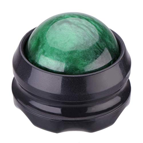 VOANZO Bola de Masaje, masajeador de Rodillos Anself para músculos, Hombros, Brazos, Espalda, Abdomen, piernas o pies Relajación Accesorios de Fitness (Verde)